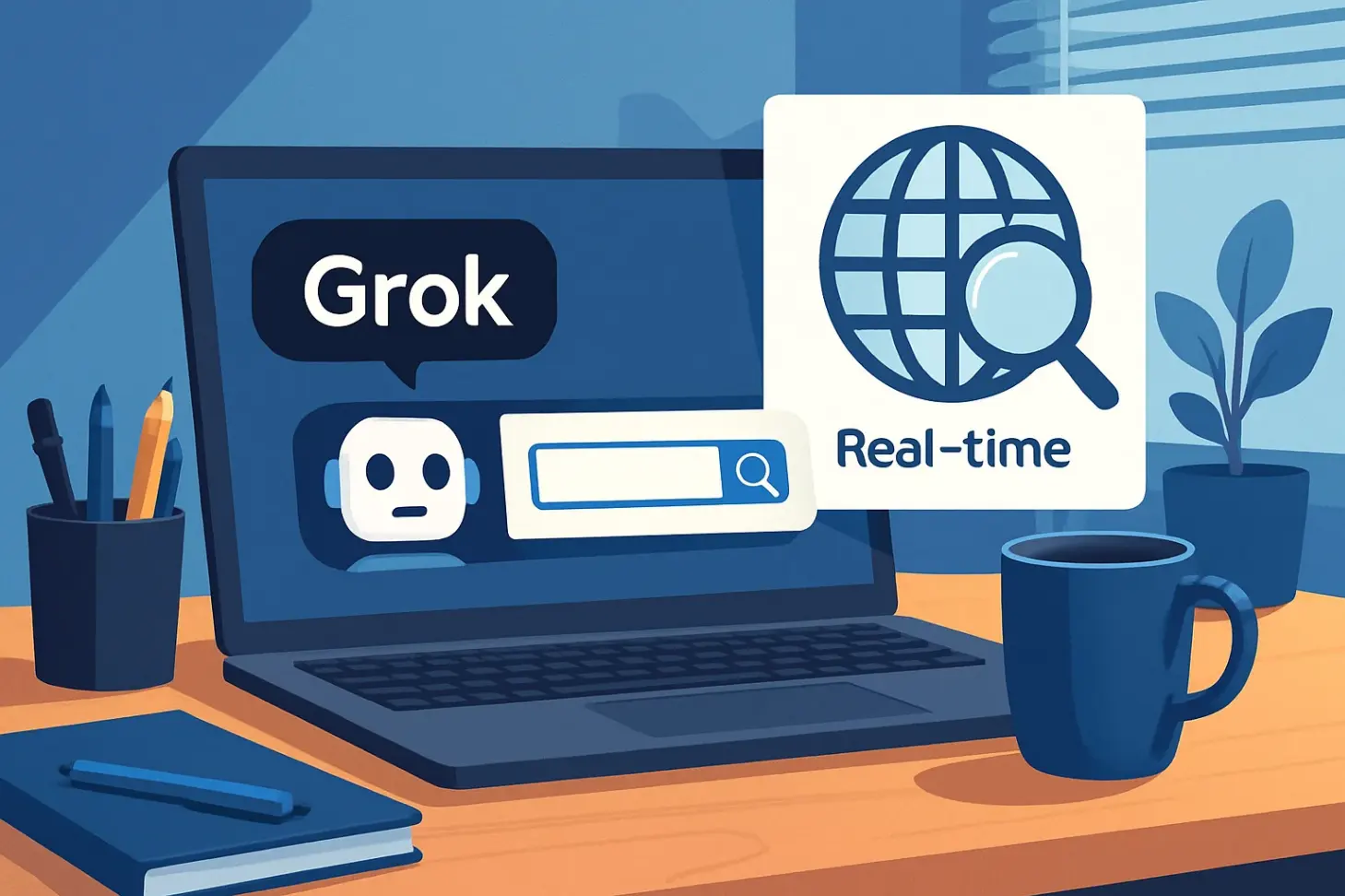 Принцип работы Grok в реальном времени