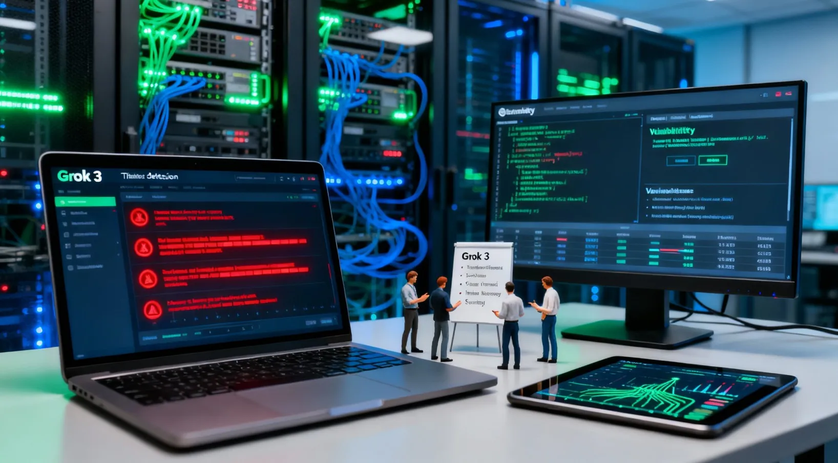 Как Grok 3 помогает в кибербезопасности: примеры применения